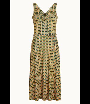 KING LOUIE •• Anna Dress Nova | Shell Orange from De Groene Knoop