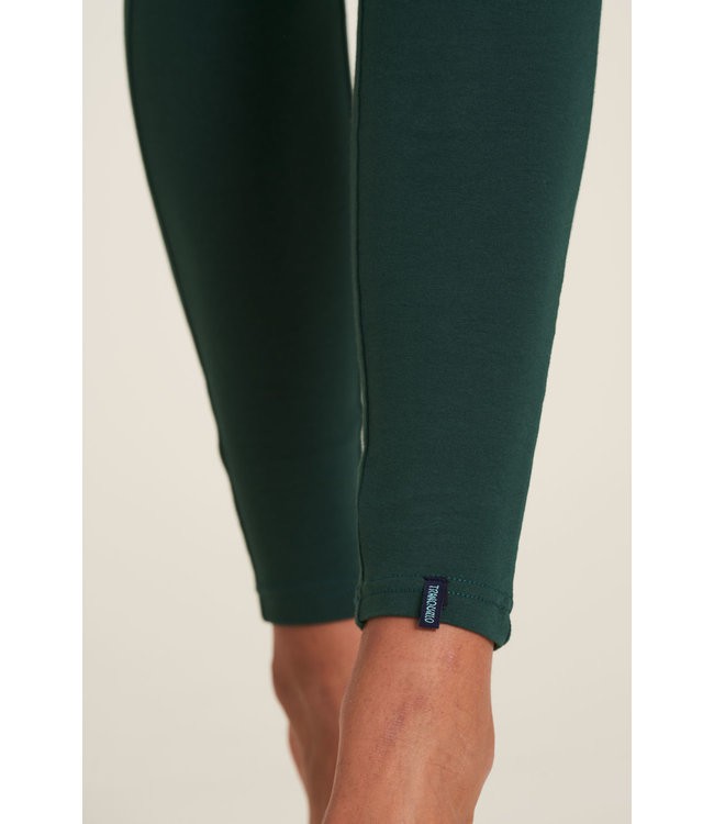 Tranquillo •• JERSEY LEGGINGS | dark green from De Groene Knoop