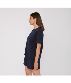 Organic Basics •• TENCEL™ Lite Tee | Navy from De Groene Knoop