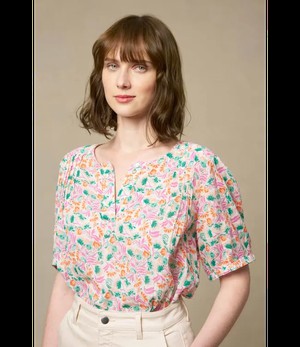 EKYOG •• Blouse Pema | Print Bali from De Groene Knoop
