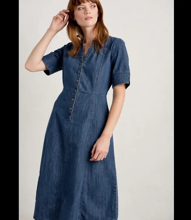 SEASALT CORNWALL •• Jurk Wightwick | mid indigo from De Groene Knoop