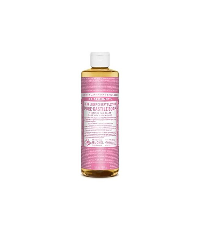 Dr. Bronners •• Liquid Soap - Cherry Blossom - 475 ml from De Groene Knoop