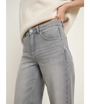 LANIUS •• Relaxed Jeans GOTS | Light Grey Denim from De Groene Knoop