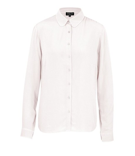 ZILCH •• Blouse Basic | Off white from De Groene Knoop