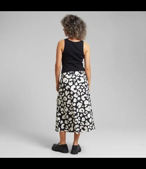 DEDICATED. •• Skirt Klippan | Painted Leopard Black from De Groene Knoop