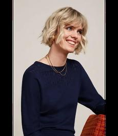 KING LOUIE •• Valentina Top Club | Evening Blue via De Groene Knoop