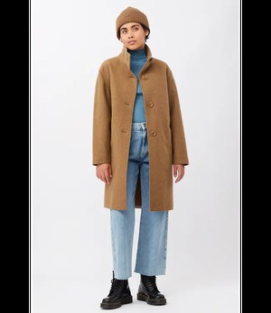 LangerChen •• Coat Pennfield | walnut from De Groene Knoop