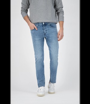 MUD Jeans •• Jeans Slimmer Rick - Old Stone from De Groene Knoop