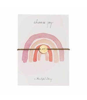 A BEAUTIFUL STORY •• Jewelry Postcard Choose Joy from De Groene Knoop