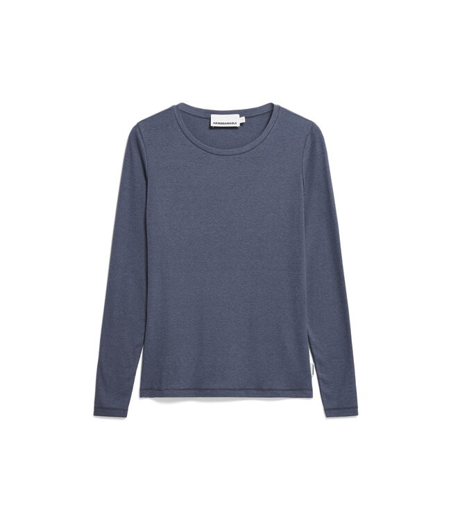ARMEDANGELS •• T-shirt JAALEAA | Moonlight Gray from De Groene Knoop