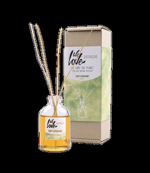 WE LOVE THE PLANET •• Natuurlijke Diffuser Ligt Lemongrass | 50ml from De Groene Knoop