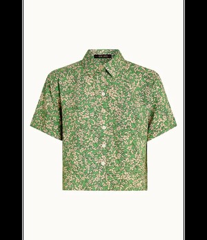 KING LOUIE •• Evelina Blouse Paradis | Jasmin Green from De Groene Knoop