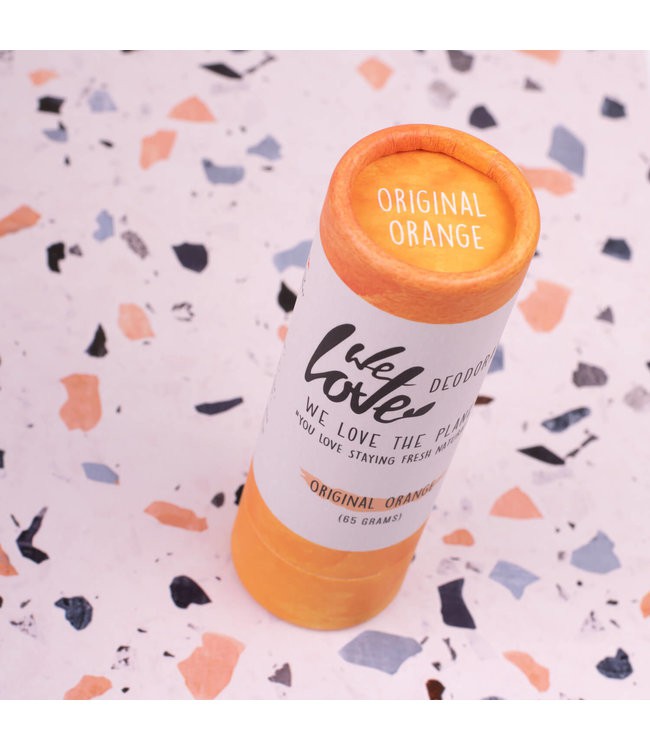 WE LOVE THE PLANET •• Natuurlijke deodorant  stick | Original Orange from De Groene Knoop