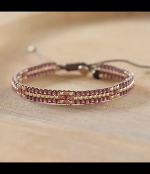 A BEAUTIFUL STORY •• Competent Garnet Bracelet SC | Zilver from De Groene Knoop