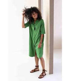 ZILCH •• Shirt Dress | Bottle via De Groene Knoop