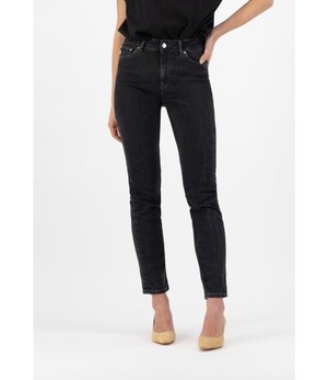 MUD Jeans •• Jeans SimpleChique Medium Stone Black from De Groene Knoop