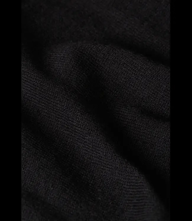 KING LOUIE •• Valentina Top Club | Black Short Sleeve from De Groene Knoop
