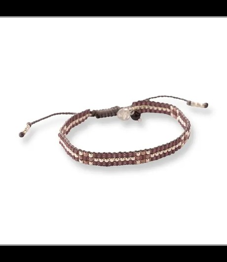 A BEAUTIFUL STORY •• Competent Garnet Bracelet SC | Zilver from De Groene Knoop