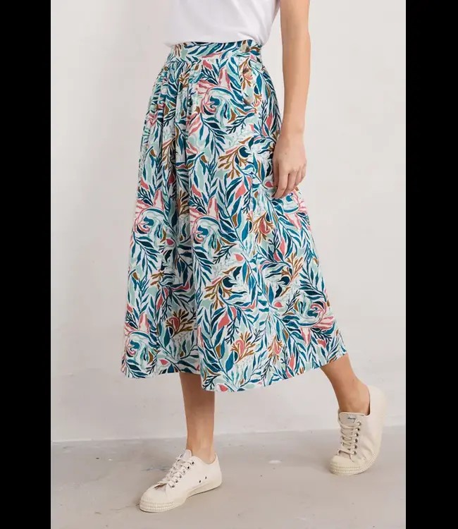SEASALT CORNWALL •• Cliff Road Skirt II-kelp forest | Chalk from De Groene Knoop