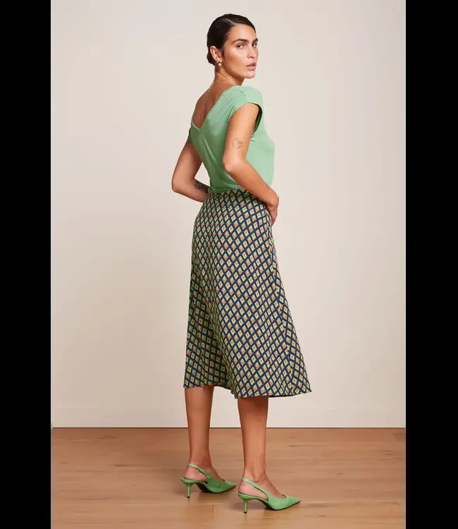 KING LOUIE •• Double V Top Caprice | Sprucestone Mint from De Groene Knoop