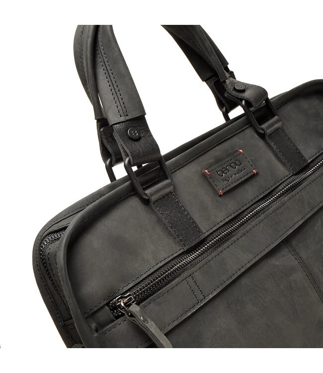 Berba •• Business bag | black from De Groene Knoop