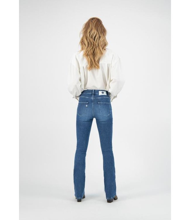 MUD Jeans •• Jeans Flared Hazen | Authentic Indigo from De Groene Knoop