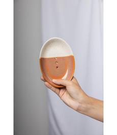 Tranquillo •• Soap Dish | Rustic Red via De Groene Knoop