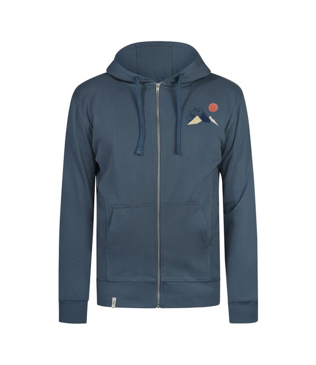 GREENBOMB •• Sweatvest Bike Climb Revel | Blue Stone from De Groene Knoop
