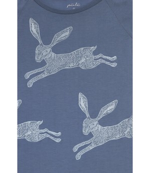 PÄÄLÄ •• Hares | Tencel Washed Blue from De Groene Knoop