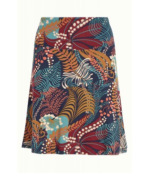 KING LOUIE •• Border Skirt Nightingale | Blue from De Groene Knoop