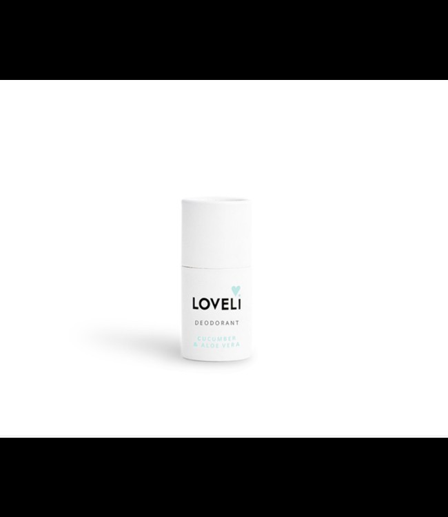 LOVELI •• Deodorant Cucumber & Aloe Vera ~ zonder aluminium from De Groene Knoop