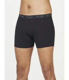 THOUGHT  •• Arthur Men's Plain Bamboo Boxer | black via De Groene Knoop