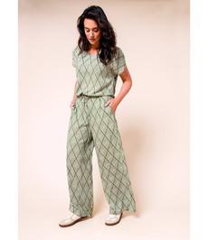ZILCH •• Top Drawstring | Argyle Army via De Groene Knoop