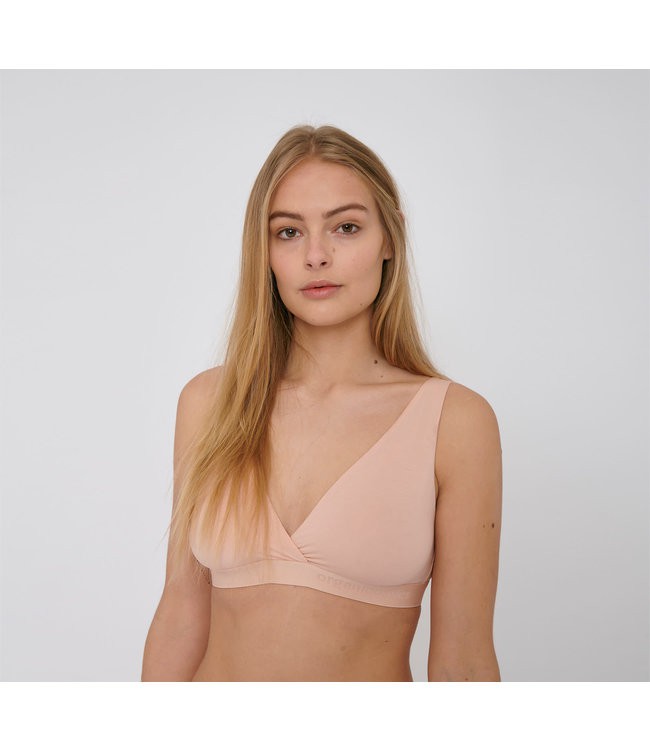 Organic Basics •• TENCEL™ Lite Basic Bralette | Soft Pink from De Groene Knoop