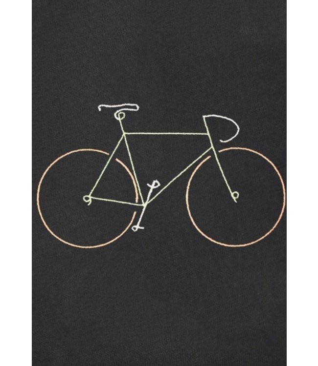 GREENBOMB •• Shirt Bike Race Fine Loves | Black from De Groene Knoop