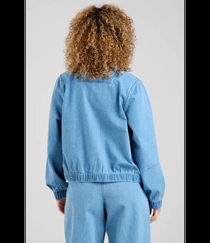 DEDICATED. •• Jacket Sunna Denim | Light Blue from De Groene Knoop