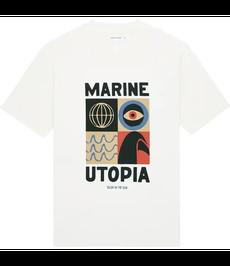 BASK IN THE SUN •• Shirt natural MARINE UTOPIA via De Groene Knoop