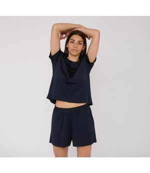 Organic Basics •• TENCEL™ Lite Shorts | Navy from De Groene Knoop