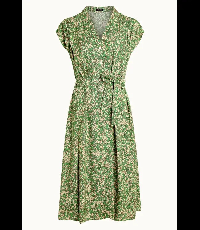 KING LOUIE •• Maria Dress Paradis | Jasmin Green from De Groene Knoop