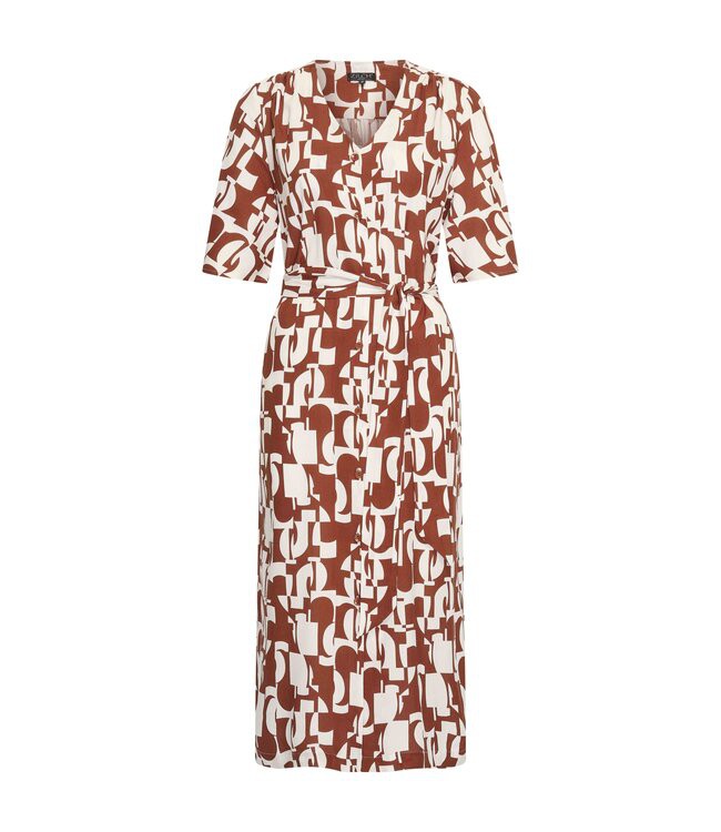 ZILCH •• Dress Buttons | Abstract Pecan from De Groene Knoop