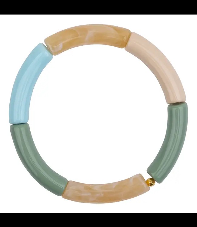 JULES BEAN •• ARMBAND ARC EN CIEL from De Groene Knoop