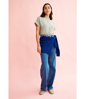 ARMEDANGELS •• Blouse LARISAANA | Seagreen from De Groene Knoop