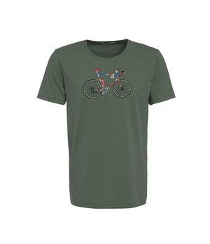 GREENBOMB •• T-shirt Bike Jack Spice | Olive from De Groene Knoop