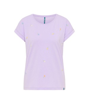 Tranquillo •• T-shirt van biologisch katoen | lavendel from De Groene Knoop