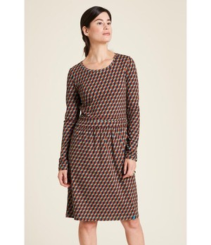 Tranquillo •• Waisted Jersey Dress | Tulip from De Groene Knoop