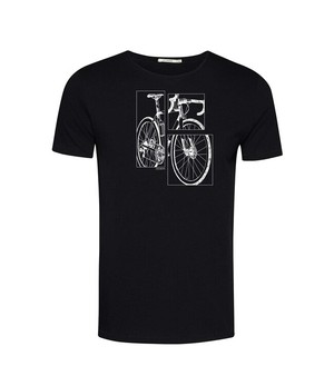 GREENBOMB •• T-shirt Bike Cut Spice | black from De Groene Knoop