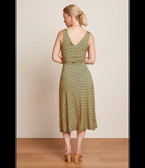 KING LOUIE •• Anna Dress Nova | Shell Orange from De Groene Knoop