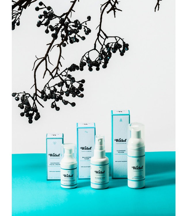 Witlof •• TRY AND TRAVELSET FOR DRY AND SENSITIVE SKIN from De Groene Knoop