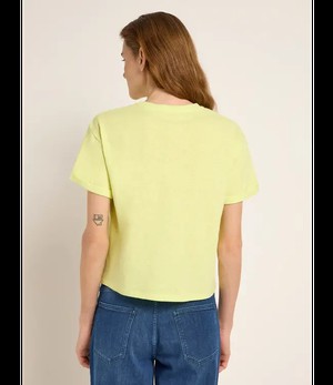 LANIUS •• Korte mouwen shirt OCS | Lime from De Groene Knoop