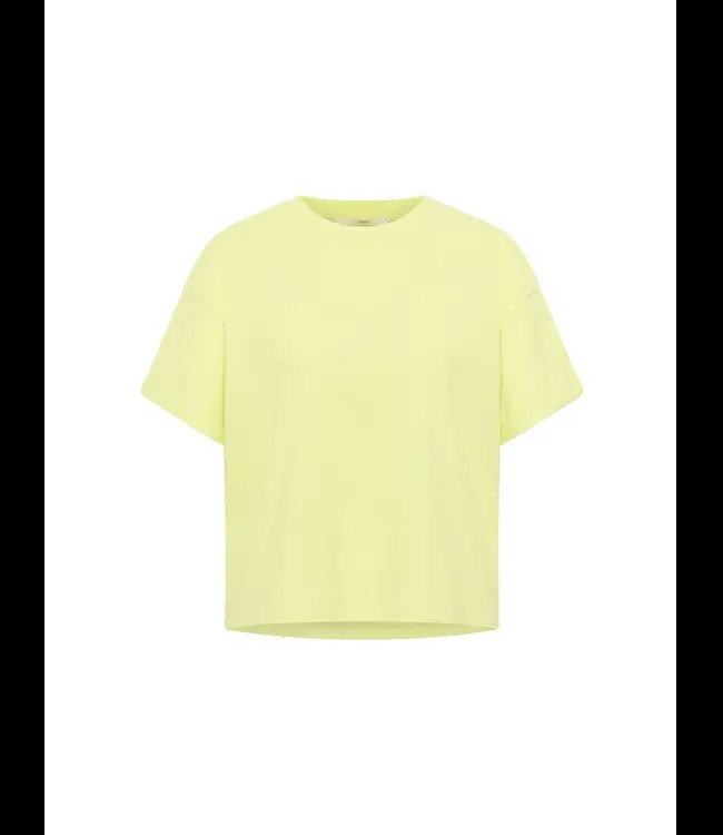 LANIUS •• Korte mouwen shirt OCS | Lime from De Groene Knoop